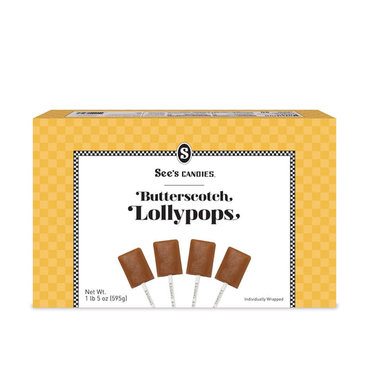 Butterscotch Lollypops