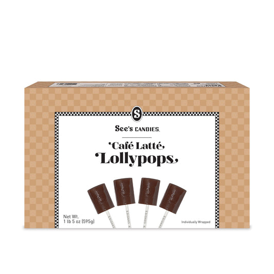 Café Latté Lollypops